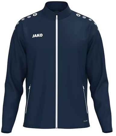 JAKO Freizeitjacke One – Superbequeme Sportjacke für Damen und Herren mit KEEP DRY-Technologie, Trainingsjacke aus 100% Polyester