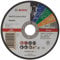 Bosch 1x PRO Multi Construction Cutting Disc for Small Angle Grinder and Bore 22.23 mm (for Stainless steel, Non-ferrous metals, Ø 125 mm, Professional Accessory Small Angle Grinder)