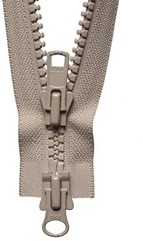 YKK Zwei-Wege-Reißverschluss Nr. 573 Rehkitz 66 cm Länge
