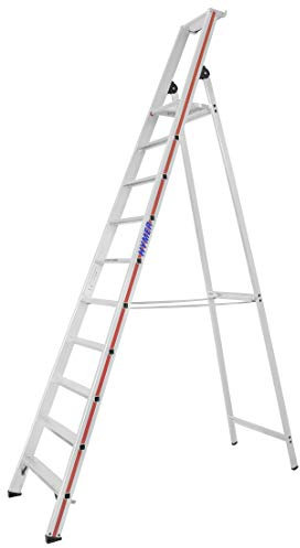 Escabeau alu - Marches 8cm
