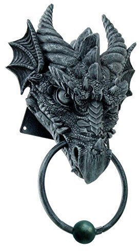 Türklopfer mit Drachenkopf