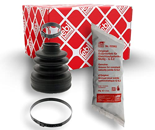 febi bilstein 100303 Achsmanschettensatz, 1 Stück | Kompatibel mit: FORD C-MAX, FOCUS C-MAX, FOCUS II, FOCUS II Cabriolet, FOCUS II Stufenheck, FOCUS II Turnier