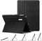 Fintie Custodia in TPU per iPad 9.7 2018 2017 / iPad Air 2 / Air 1 - [Protezione angolo] Multi-angolo cover Protettiva con [Secure Pencil Holder] Auto Sleep/Wake, Nero
