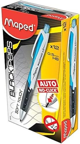 Maped 850021 Black'Peps Crayons graphite HB GRADE B