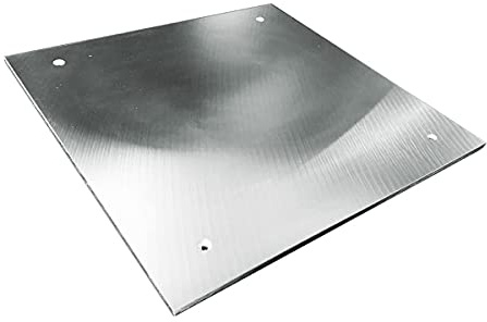 Artillery Sidewinder X1 Aluminium Druckbett mit FR4 oder magnetisch plangefräst PEI SSS, 310x310mm (Platte + 2mm FR4 Oberfläche)