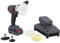 Ingersoll Rand G1621 IQV20 Cordless Polisher/Sander Schwarz - Hochleistungsbürstenloser Motor, lange Laufzeit, multi-konfigurierbar, mit 6 Polier- und Schleifzubehör