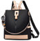 NICOLE & DORIS Sac à Dos Femme élégant Anti-vol Daypacks Multifonctionnels College Sac à Bandoulière Sac de Scolaire Étudiant avec écouteur Port et Pom Pom