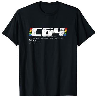 Retro Gaming Konsole C64 Computer Ready T-Shirt