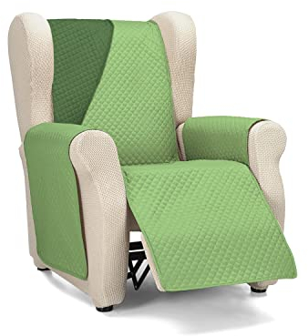Martina Home Diamond Housse de canapé 1 Place/Relax - Vert/Bouteille