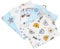 TupTam Baby Mullwindeln Spucktücher 70x80 5er / 10er Pack, Farbe: Junge 5, Anzahl der Teile:: 10er Pack