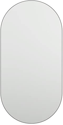Canditree Oval Rahmenloser Wandspiegel Spiegel Für Ankleidezimmer Schlafzimmer Und Wohnzimmer (60x30 cm)