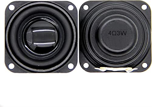 Mini Altavoz Subwoofer magnético de neodimio de 1,5 Pulgadas y 40MM, 2 uds, 3W, 4 Ohm, Altavoz de Graves, Sonido DIY con Altavoces de Orificio Fijo