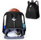 GOBUROS Fußball-Tasche, Rucksack Mit Kordelzug für Basketball, Volleyball und Fußball, Sport-Fitness-Ausrüstungstasche Mit Separaten Schuhen und Ballhalter