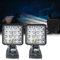 Nizirioo Lampe Sans Fil pour Makita : 2 Projecteurs de Chantier LED 18 V 27 W avec 16 Perles Super Lumineuses - Lampe de Travail et de Poche pour Chantier
