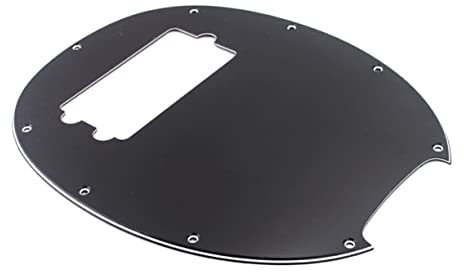 Toyvian 9loch Lagiges Humbucker Pickguard Saitige Music Man Bassgitarre Anti-kratzer Schlagbrett Mit Schutzfolie Passend Für Style Bass