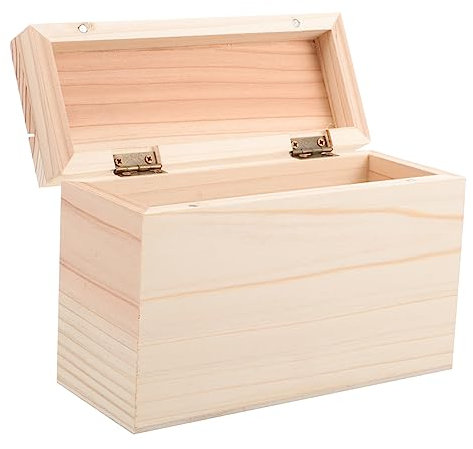 VILLFUL Starke Holz Rezept Lagerung Box Große Kapazität Tickets Lagerung Fall Dekorative Küche Menü Für