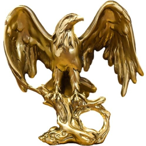 Harz Eagle Statue Ornamente Eagle Skulptur Figur Simuliertes Eagle Statue Desktop Sammlerdekoration Für Home Office Wohnzimmer