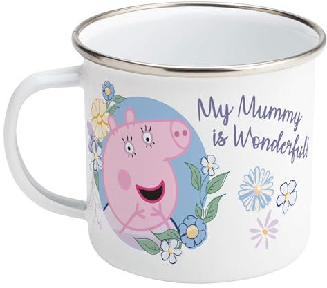 Robert Frederick Peppa Pig Emaille-Tasse – Best Mummy Design