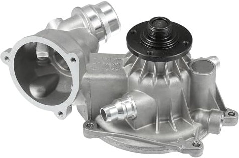 Partuto Pompe À Eau No.11517586780 - Pompe À Eau Avant Pour Moteur De Voiture - Pour Bmw 745I 2002-2003 Métal Ton Argent - 1 Pièce