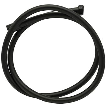 AQUALONA® Black Hose for Handheld Shower Head - Rub Clean Technology - Contemporary Design - Easy Installation - Standard BSP Connection