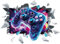 Gaming Wall Art, 40 * 60cm Gaming Wall Stickers Wallpaper, Gaming Room Accessories Gaming Posters Stickers Peel Off Stickers for Boys Bedroom,Playroom Decoration