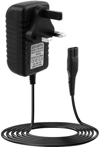 5.5V Replacement Charger for Karcher Window Vacuum Cleaner WV1, WV2, WV5, WV55, WV60, WV70, WV75, WV1 Plus, WV2 Plus, WV60 Plus, WV75 Plus, WV5 Premium, Power Supply Adapter for Karcher,1.5M cable