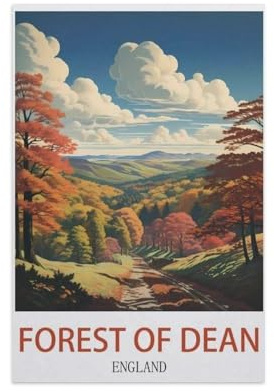 klassisches Puzzle 1000 Stück,Forest of Dean, England,Einzigartige Heimdekorationen Und Geschenke(38x26cm)-II11