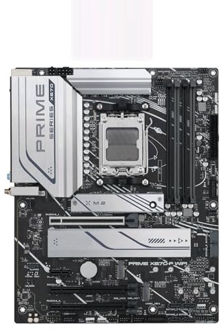 Carte mère Fit for ASUS Prime X670-P WiFi Carte mère Socket AM5 CPU DDR5 7600 + (OC) Jeu de puces mémoire X670 ATX