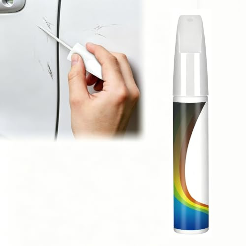 QIZUN Lackstift Auto Weiß für Opel-Astra-2012-2015 | Auto Reparatur Lack Pinsel, Lackstift Wird zum Ausbessern von Lackschäden, Kratzer Entferner & Autolack