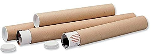 Ambassador Versandrolle (aus Karton mit Endstöpsel 720mm Länge x 102mm Durchmesser) 12 Stück