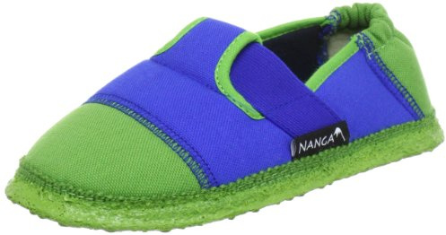 Nanga Unisex Kinder Klette 06 Flache Hausschuhe, Blau 35, 27 EU