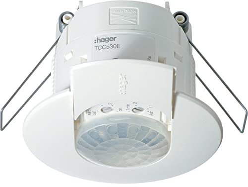 Hager TCC530E KNX Präsenzmelder Multika. für 2 Zonen-Konstantlichtregelung