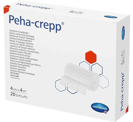 PEHA CREPP Fixierbinde 4 cmx4 m 20 St Binden