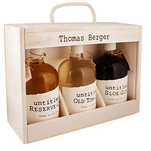 untitled Gin Geschenk-Collection als kultiges Party-Geschenk mit Ihrer individuellen Gravur