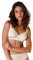Lovable Reggiseno Senza Ferretto in Micro con Sottocoppa in Cotone, non Imbottito, Sostegno e Comfort, Taglie Forti, Art. 4020, Shaping Donna, Nudo, 38 / 5C