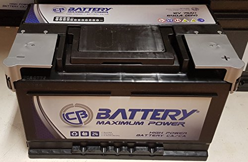 BATTERY CAR OF 75 AH AMPS 640AA CEMA WITH POWER CHECK BATTERY MAXIMUN POWER 2 YEARS OF WARRANTY