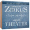 Holzschild Morgens Zirkus und Abends Theater Holzbild zum hinstellen oder aufhängen Bild mit Spruch aus Holz Wandschild Dekoschild