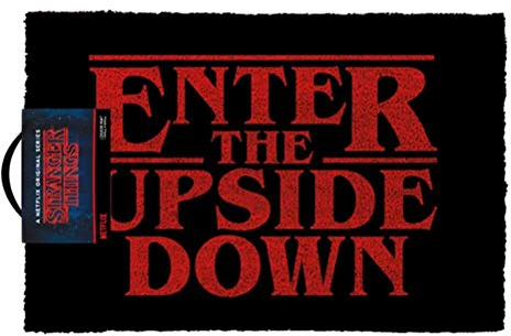 Pyramid International Stranger Things Enter The Upside Down Unisex Fußmatte rot/schwarz
