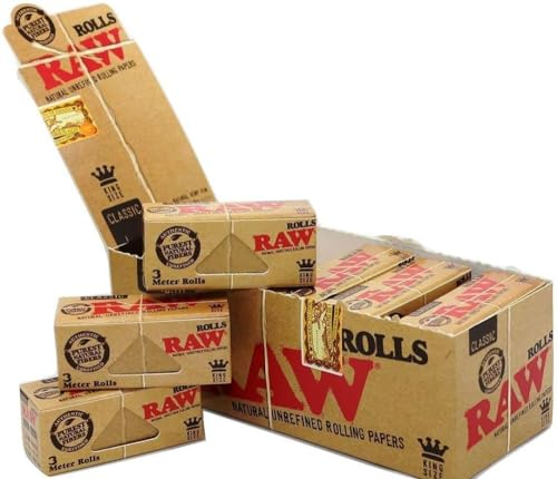 Raw King Size 3 Meter Rollen (12)