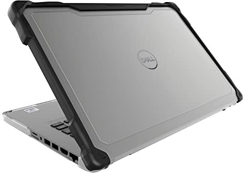 Gumdrop SlimTech Laptop Case Fits Dell Latitude 14-Inch 5410. Designed for K-12 Students, Teachers and Classrooms – Drop Tested, Rugged, Shockproof Bumpers for Reliable Device Protection – Black