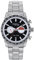 BREIL, Herrenuhr Zone Collection, Chronograph für Herren mit Zwei Zifferblättern und Stahllünette, VD31 Dual Time Uhrwerk, Wasserdicht bis 5 ATM