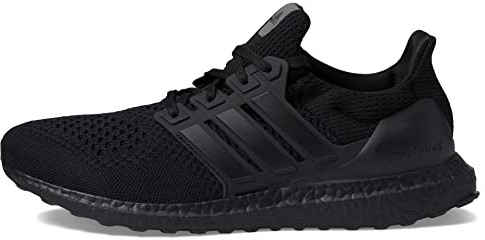 adidas Men's Ultraboost 1.0 Running Shoe, Black/Beam Green, 48 EU