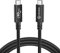 PHIXERO USB 4 Cable for Thunderbolt 4 Cable 0.5m, 40Gbps USB C Display Cable with 100W Charging, Single 8K or Dual 4k Video, Compatible with Thunderbolt 4/3 MacBook, Hub, eGPU