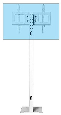TV-Wandhalterung, Verstellbarer Boden-TV-Ständer, neigbarer, schwenkbarer LCD-TV-Monitor-Display-Ständer (32-70 Zoll)