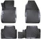 fussmattenprofi.com 3D Auto Fussmatten Set Ford Fiesta Baujahr 2018-2022 | Extra Hoher Rand 5cm Allwetter Geruchlos rutschfest Gummifußmatten Gummimatten