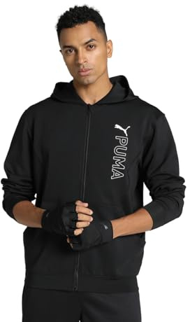 PUMA Herren Fit Double Knit Fz Hoodie Pullover