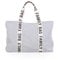 Childhome, Family Bag, Wickeltasche, Reise-/Wochenendtasche, großes Fassungsvermögen, abnehmbare Tasche inklusive, Altweiss, Signature Collection