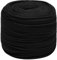 vidaXL Arbeitsseil Geflochten Schnur Seil Tauwerk Flechtleine Flechtseil Flechtschnur Mehrzweckseil Allzweckseil Schwarz 6mm 100m Polyester