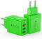 USB C Ladegerät, 40W Handy ladegerät 2er-Pack 4 Port USB Netzteil, USB C Adapter für iPhone 11/12/13/14/Pro Max, XS/XR/X, Samsung Galaxy, Google, Tablet, Android, USB C Schnellladegeräte