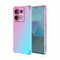 WBWONE TPU Degradado Funda para Xiaomi Redmi Note 13 Pro 5G / Poco X6 5G, Carcasa Protectora Antigolpes Suave TPU Silicona Caso Anti-Choques Resistente a los Arañazos Cover (Pink Green)